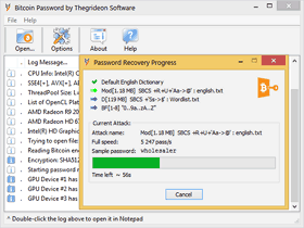 Bitcoin Password Racovery tool