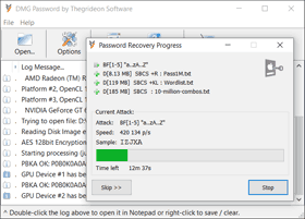 DMG Password Racovery tool